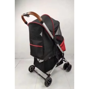 Échantillon Gratuit : Poussette-Chariot de Transport pour Animaux de Compagnie, Chariot de Voyage Extérieur pour Chats et Chiens, Sac de Transport Amovible et Multifonctionnel pour Chiens - Product Image 4