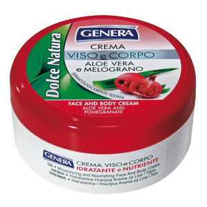Crema Viso e Corpo GENERA 160ML Aloe Vera e Melograno - Product Image 1