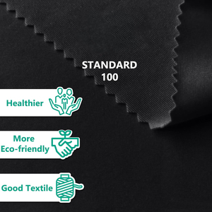 Woven Rectangle <b>Black</b> Polyester Spandex Stretch Tablecloths 6ft <b>Table</b> <b>Cover</b> for Wedding Party Banquet OEKO-TEX Certified 190gsm - Product Image 5