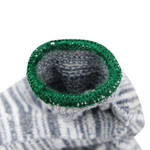 Guantes de jardín de hilo de algodón antideslizante de alta calidad, venta al por mayor, equipo de protección de seguridad industrial, guantes de punto de trabajo de China - Product Image 6