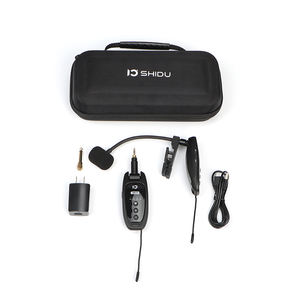 Shidu U18-instrumento musical profesional omnidireccional, micrófono inalámbrico UHF, Saxofón - Product Image 6