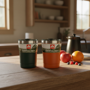 แก้วน้ำสแตนเลสสตีลสองชั้นแบบมีฉนวนกันความร้อน ขนาด 10 ออนซ์ ยี่ห้อ <span class=keywords><strong>Ozark</strong></span> <span class=keywords><strong>Trail</strong></span> สำหรับการตั้งแคมป์ - Product Image 1