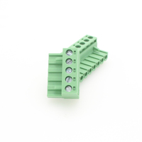 Bloc de bornes enfichables 2-24 broches mâle/femelle 2EDGK-5.08/5.0, connecteur PCB en cuivre 15A