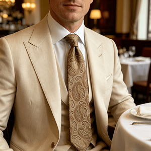 In Stock Powerful Merchant Geometric Eco-Friendly <b>Polyester</b> Formal Men's Holiday Banquet Business <b>Tie</b> - Product Image 1