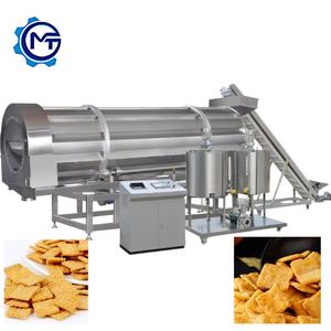 Máquina automática para sazonar alimentos fritos, sistema de saborización de alimentos de un solo tambor, máquina pulverizadora de salsa en polvo - Product Image 2