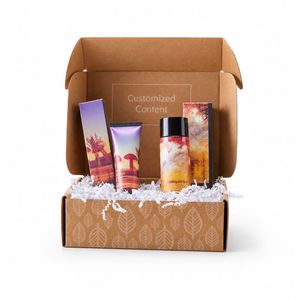 Caja de Envío de Cartón Corrugado con Logotipo Personalizado, Cajas de Cartón Reciclables para Embalaje de Cosméticos - Product Image 1