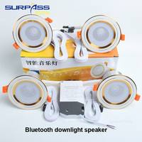 BTL410 Smart Stereo Home Theater System Audio Mini altavoz de techo LED portátil