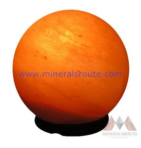 Hand-Crafted Pink Himalayan Rock Salt <b>Lamp</b> <b>Ball</b> Shape Carved Sphere for Home Decoration Air Purifying Nautical ISO9001 Certified - Product Image 2