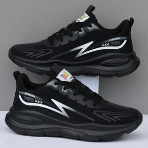 รองเท้าผู้ชาย 2025 รุ่นใหม่ ฤดูใบไม้ร่วง รองเท้าครัวพื้นนุ่ม ดูดซับแรงกระแทก สีดำ รองเท้าลำลองแบบสวม หน้าผ้า PU น้ำหนักเบา รุ่น <span class=keywords><strong>511</strong></span> - Product Image 3