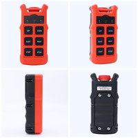Fábrica al por mayor grúa Industrial impermeable Control remoto 1 transmisor y 1 receptor controlador inteligente Radio controles remotos