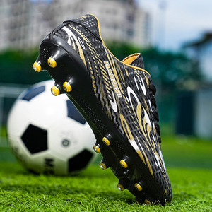 Chaussures de football pour enfants transfrontalières, crampons moulés à crampons longs pour garçons et filles, entraînement professionnel, matchs, étudiants, jeunes, vente en gros - Product Image 2