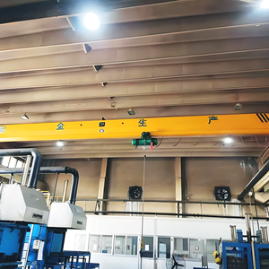 מנוף עילי תעשייתי 1 טון 3 טון 10 טון 15 טון קורה בודדת קורה כפולה מנוף מונורייל <span class=keywords><strong>5</strong></span> טון עם ווים - Product Image 5