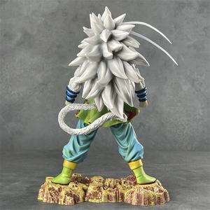 Figurine d'action Goku Super Saiyan 5 à cheveux blancs de 25 cm, Dragon Ball Super, collection d'anime, modèle en PVC, jouets - Product Image 5