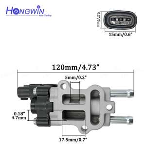 Vanne de ralenti 16022-PWA-G01 22270-0D040 pour Toyota Corolla Matrix <span class=keywords><strong>Echo</strong></span> Pontiac <span class=keywords><strong>Vibe</strong></span> Scion 02-08 16022PWAG01 22270 0D040 - Product Image 3