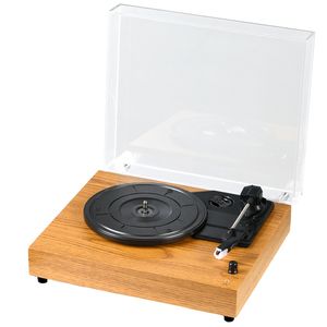 Mobile Vintage in Legno per Giradischi, Grammofono Antico con Altoparlante Bluetooth per Musica Classica - Product Image 5