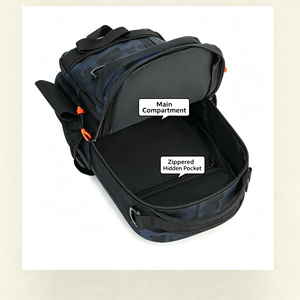 Bolsa de Hombro Cruzada Multifuncional de Gran Capacidad, Impermeable, de Poliéster, para Pesca y Actividades al Aire Libre, para Hombre - Product Image 2