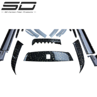 Kit carrosserie large style MSY pour Rolls Royce Cullinan, en fibre de carbone, vente chaude, directement de l'usine, haute performance