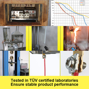 450V cách điện gốm 6-cực khối thiết bị đầu cuối điện chống sốc Brass thiết bị đầu cuối 500 nhiệt độ cao bảo vệ 200A - Product Image 3