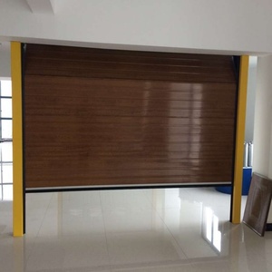 باب كراج أوتوماتيكي من الألومنيوم مع تحكم عن بعد، باب كراج قطاعي كهربائي - Product Image 4