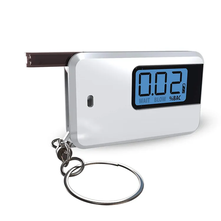 Ultra-Portable Pocket Keyring Alcohol Tester for Personal Use