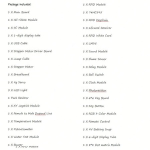 ชุดเริ่มต้น Arduino สำหรับงานอุตสาหกรรม - ชุดสร้างต้นแบบขั้นสูงพร้อมเซ็นเซอร์ โครงการอิเล็กทรอนิกส์ รองรับการเขียนโปรแกรม โมดูล HC-SR04 - Product Image 3