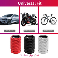 Capuchon de valve de pneu solide universel personnalisable couvre-tige anti-poussière pour voitures camions vélos motos vélos