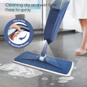 Dooso Eco Friendly Haute Qualité Microfibre Nettoyage des Sols 360 Rotatif Spin Clean Mop Microfibre Flat Magic Water Spray Mop - Product Image 3