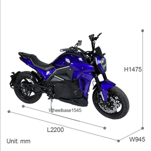 Motocicleta de Carreras de Super Alta Velocidad 200KM/H, Extrema Velocidad con Voltaje de 72v - Product Image 3