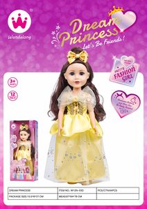 Muñecas de Moda 2025, Juguete de <span class=keywords><strong>Muñeca</strong></span> Princesa de 12 Pulgadas, Vestido de Princesa <span class=keywords><strong>Blancanieves</strong></span>, Regalos de Cumpleaños y Navidad para Niñas - Product Image 4