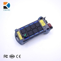 Télécommande sans fil DEKE AC/DC24V 48V 110V 220V 380V étanche avec 7 boutons à double vitesse, portée jusqu'à 300 m, certifiée CE