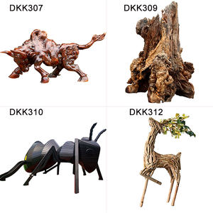 Statua Artistica in <span class=keywords><strong>Legno</strong></span> K310 'Formica Felice' per Decorazioni Domestiche, Insegne da Parete o Progetti Artigianali - Product Image 6