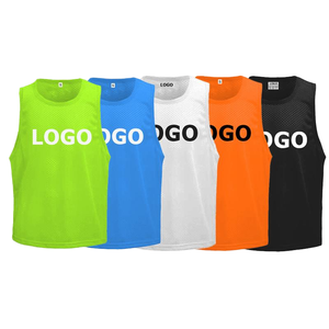 Wholesale Colorful Soccer Training Jersey Set Adults <b>Football</b> Team Vest <b>Bibs</b> Customizable Name Logo New Shorts Top 100% - Product Image 3