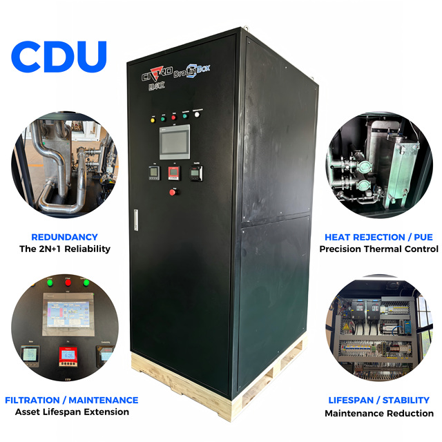 DrolinBox Precision Thermal Management CDU Turnkey Liquid Cooling Solutions