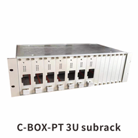 ZSTC C-BOX. . Plateforme de surveillance Rittal Heitec, boîtier de serveur industriel pour montage en rack, châssis en aluminium 6U, sous-rack