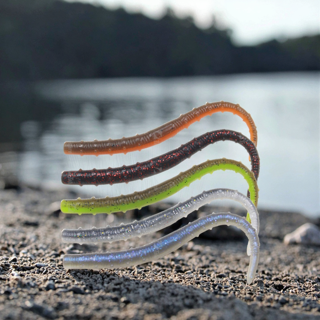 Wacky Baits Wacky Stix 6 Pollici - 12 Esca Stick Sudafricane Soft Plastic Per Bass
