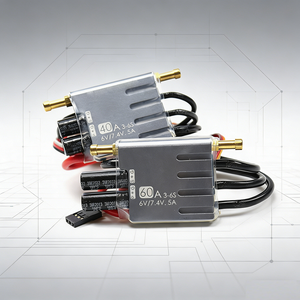 40A 60A 120A 3-6S Waterproof brushless ESC Speed <b>Controller</b> for <b>RC</b> Racing Boat <b>RC</b> model ship toys accessories - Product Image 1