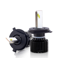 Ampoules de phares LED pour motos, nouveau Design, H4, BA20D, P15D, H6M, haute puissance 50W, 5000lm, AC/DC 9V à 80V, 2 pièces