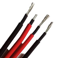 Cable solar de Volta medio 10mm2 10awg 12awg 14awg Dc Núcleo de cobre Cable Pv Categorías Cables y cables
