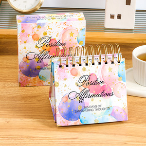 Personalizzato calendario da tavolo perpetuo con citazioni motivazionali per la stampa di <span class=keywords><strong>calendari</strong></span> giornalieri scrivania decorazione da ufficio per le <span class=keywords><strong>donne</strong></span> - Product Image 4