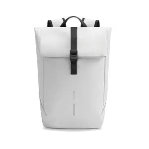 Sac à dos plat urbain durable, merchandising écologique - Product Image 3