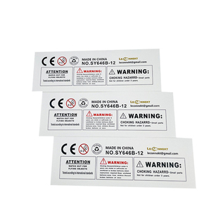 Factory high quality custom round logo color waterproof vinyl sticker - Product Image 5