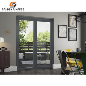 Porte battante en aluminium à simple vitrage de haute qualité GS pour usage de bureau - Product Image 6