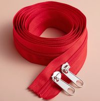 Fermeture éclair invisible SG à glissière auto-bloquante, étanche et résistante à l'usure, en nylon, pour sacs et accessoires vestimentaires