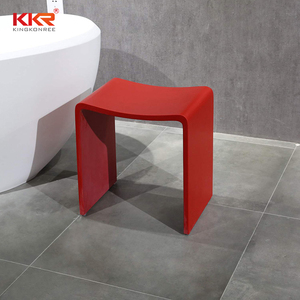 KKR Factory 20 Years Solid Surface <strong>Stool</strong> <strong>for</strong> <strong>Bathroom</strong> Shower Chair High End Shower Bench - Product Image 4