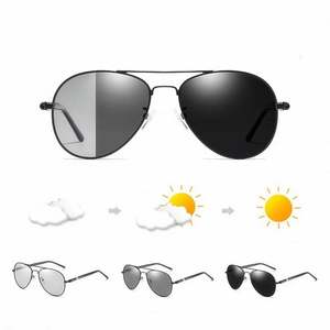 Lunettes de soleil polarisées anti-éblouissement tendance, protection UV400, photochromiques, pour hommes et femmes - Product Image 2