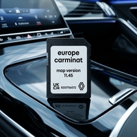 Pour Renault 8201756572 Carte SD de navigation GPS Europe 2025 1GB-256GB Classe 10 Certifiée CE Car-minat TT Live 11.45