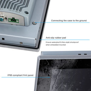 Tất cả-trong-một 12/15.6/18.5/21.5 inch màn hình cảm ứng Bảng điều chỉnh PC IP66 không quạt x6425e IPC <span class=keywords><strong>Linux</strong></span> cửa sổ máy tính công nghiệp phụ kiện - Product Image 4