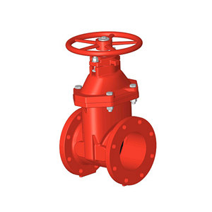 Válvula de Protección Contra Incendios F1811 de Hierro Dúctil con Rosca NRS de 300 PSI, Certificada por UL y Aprobada por FM, con Interruptor - Product Image 1