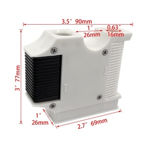 บังโคลนเรือ2ชิ้นติดกันชนสำหรับกันชนเรือโป๊ะเรือคลิปติดกันชน - Product Image 3