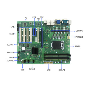 JWIPC H81/B85 ATX Motherboard Industri LGA1150 Gen 4th 5PCI 2PCIe 2Gbe Ethernet Port <span class=keywords><strong>DDR3</strong></span> Motherboard Pc Kotak Industri - Product Image 3